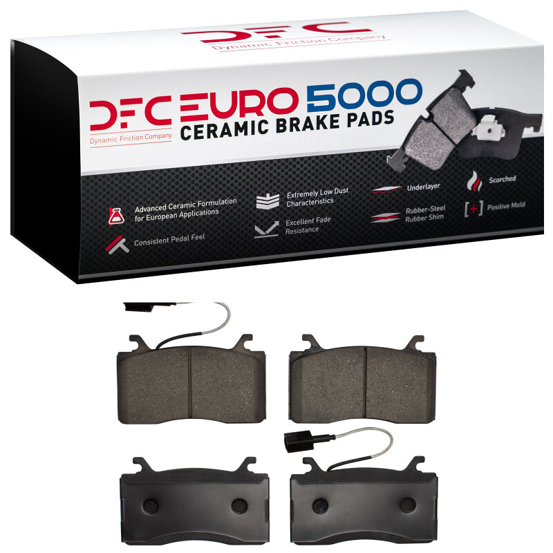 Picture of DFC Euro 5000 Ceramic Brake Pads - 1600-2052-00