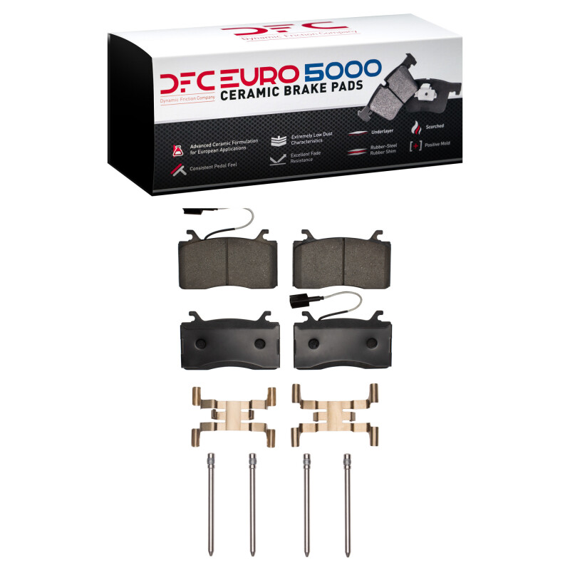 Picture of DFC Euro 5000 Ceramic Brake Pads - 1600-2052-01