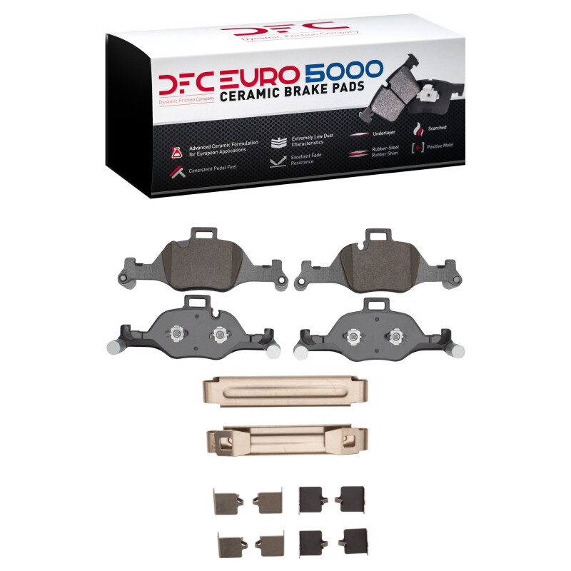 Picture of DFC Euro 5000 Ceramic Brake Pads - 1600-2060-01