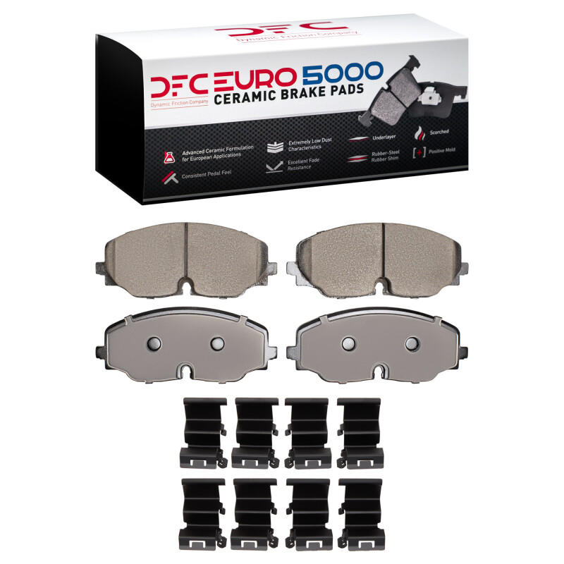 Picture of DFC Euro 5000 Ceramic Brake Pads - 1600-2074-01