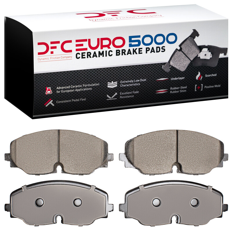 Picture of DFC Euro 5000 Ceramic Brake Pads - 1600-2074-00