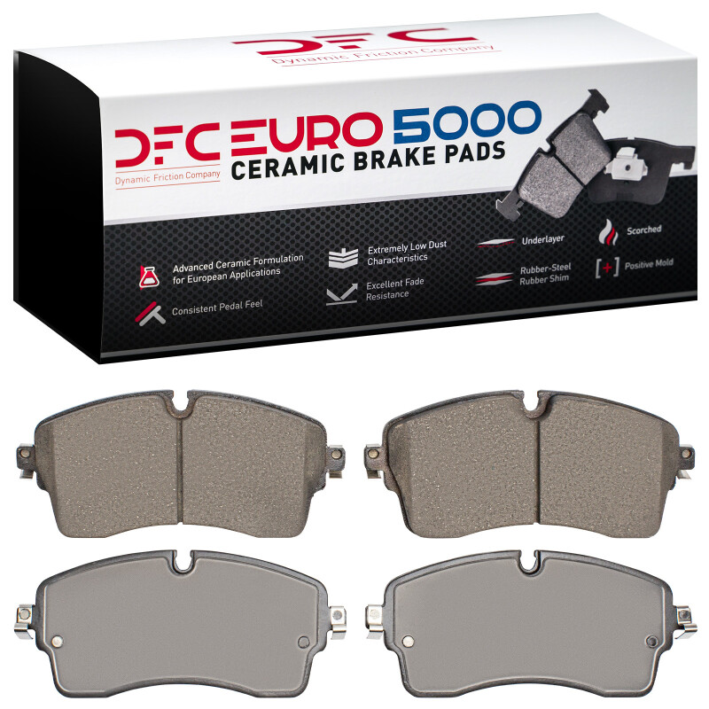 Picture of DFC Euro 5000 Ceramic Brake Pads - 1600-2133-00