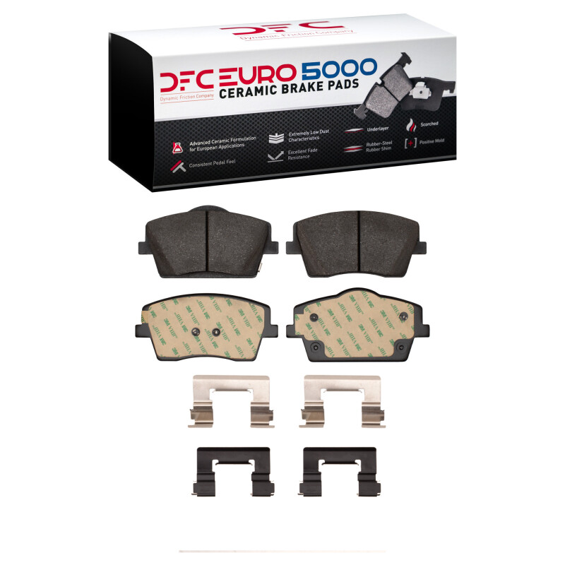Picture of DFC Euro 5000 Ceramic Brake Pads - 1600-2137-01