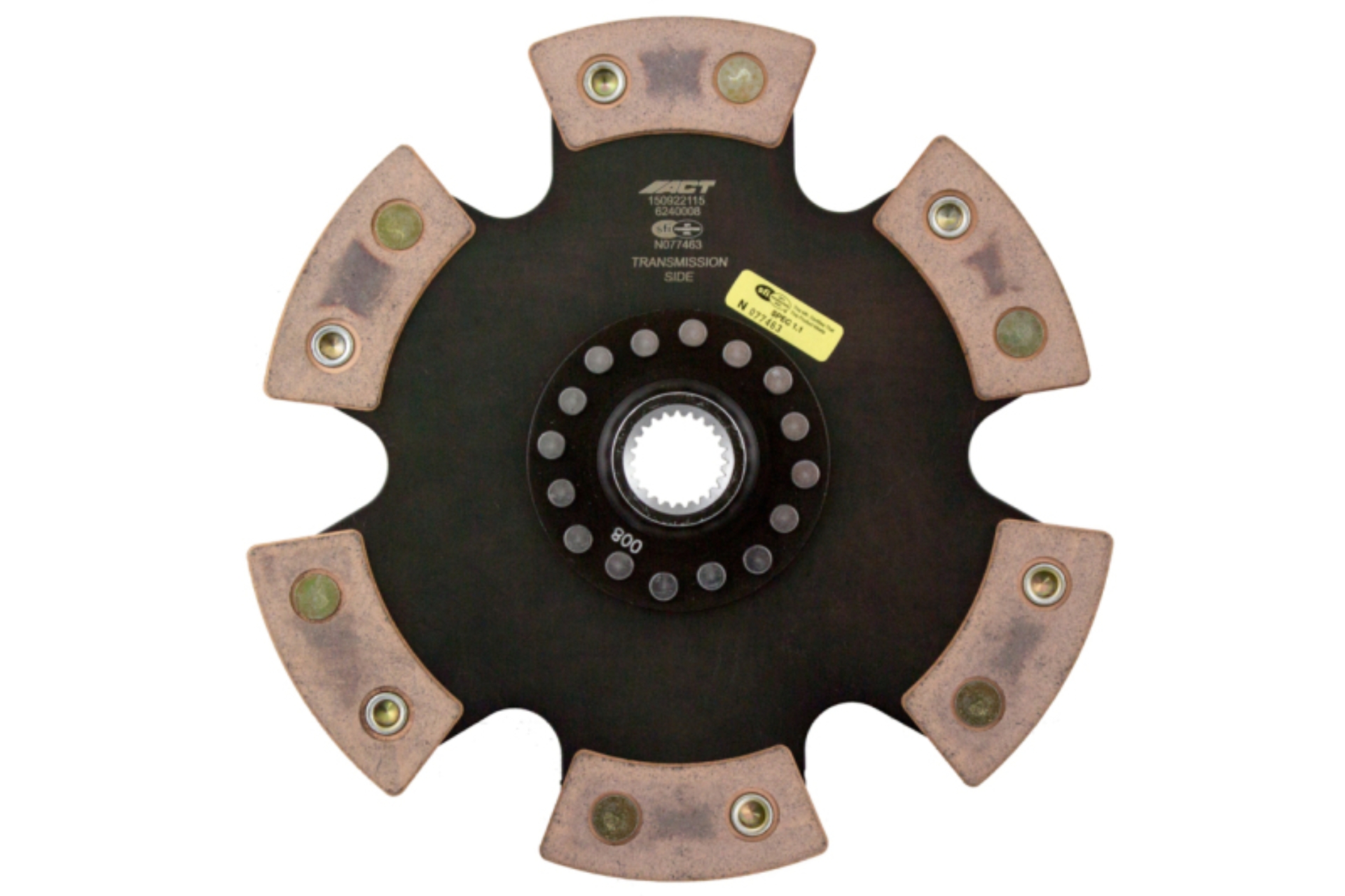 Picture of ACT 6 Pad Rigid Race Clutch Disc