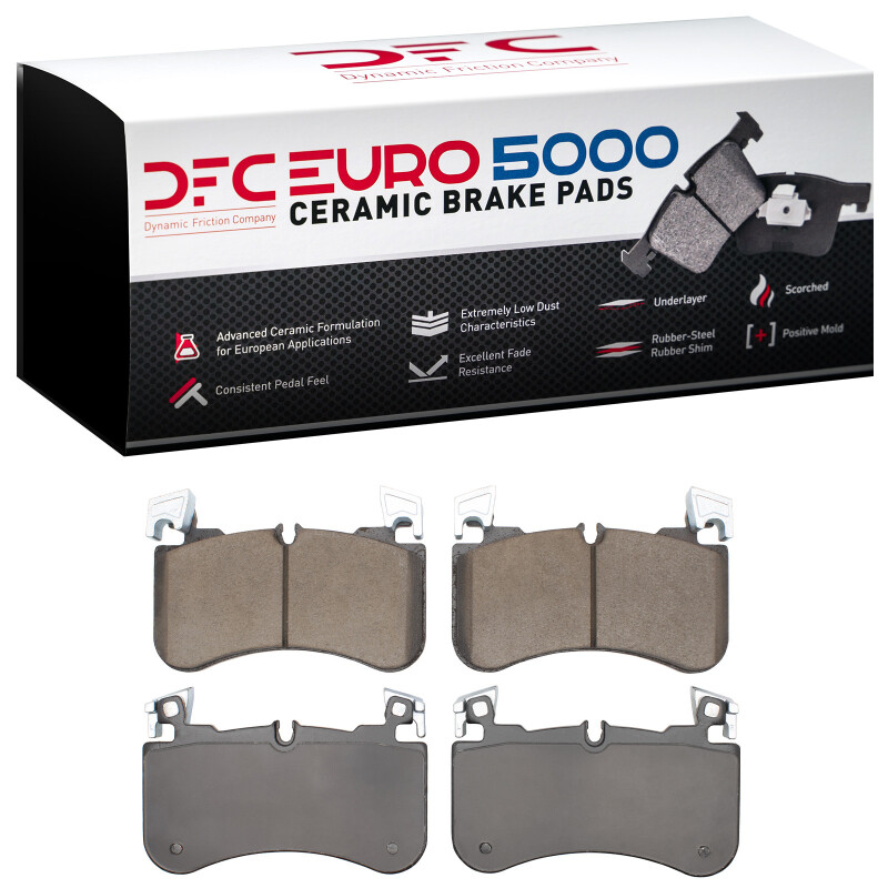 Picture of DFC Euro 5000 Ceramic Brake Pads - 1600-2184-00