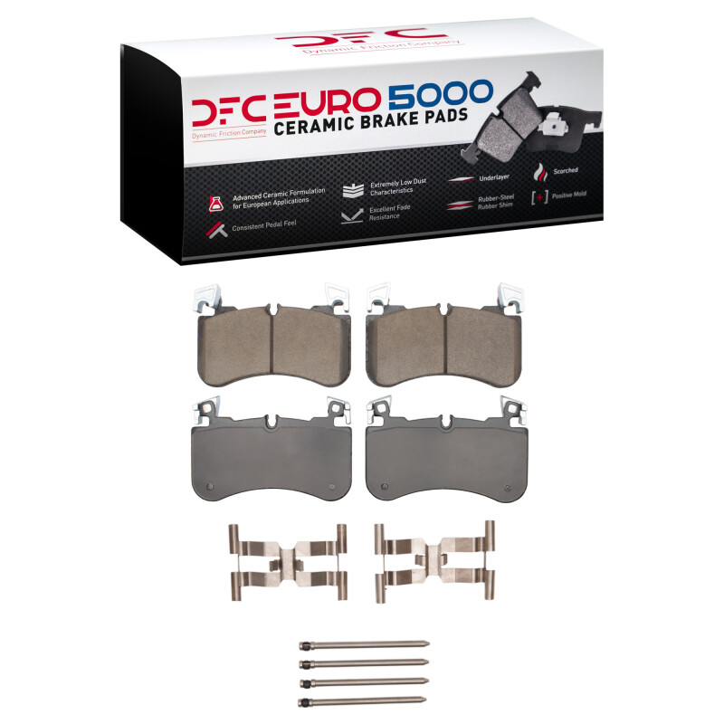 Picture of DFC Euro 5000 Ceramic Brake Pads - 1600-2184-01