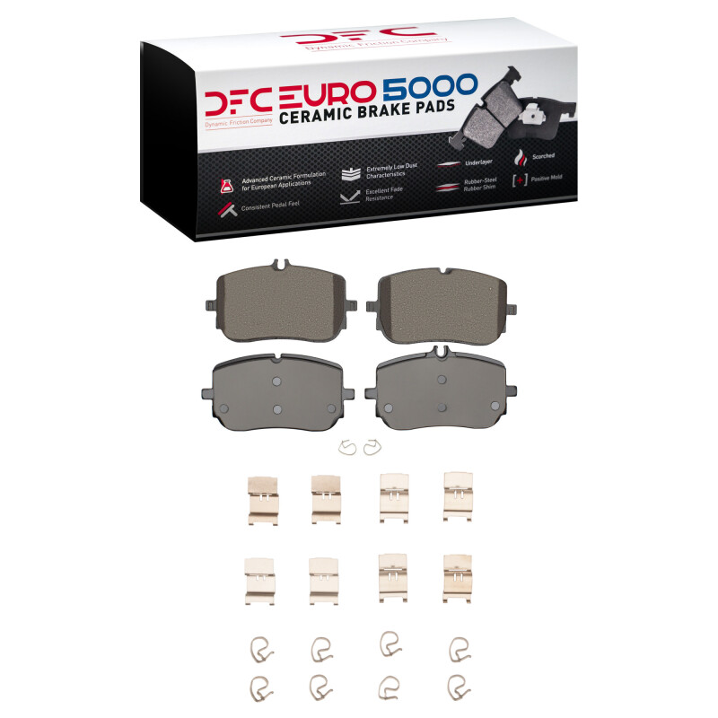 Picture of DFC Euro 5000 Ceramic Brake Pads - 1600-2206-01
