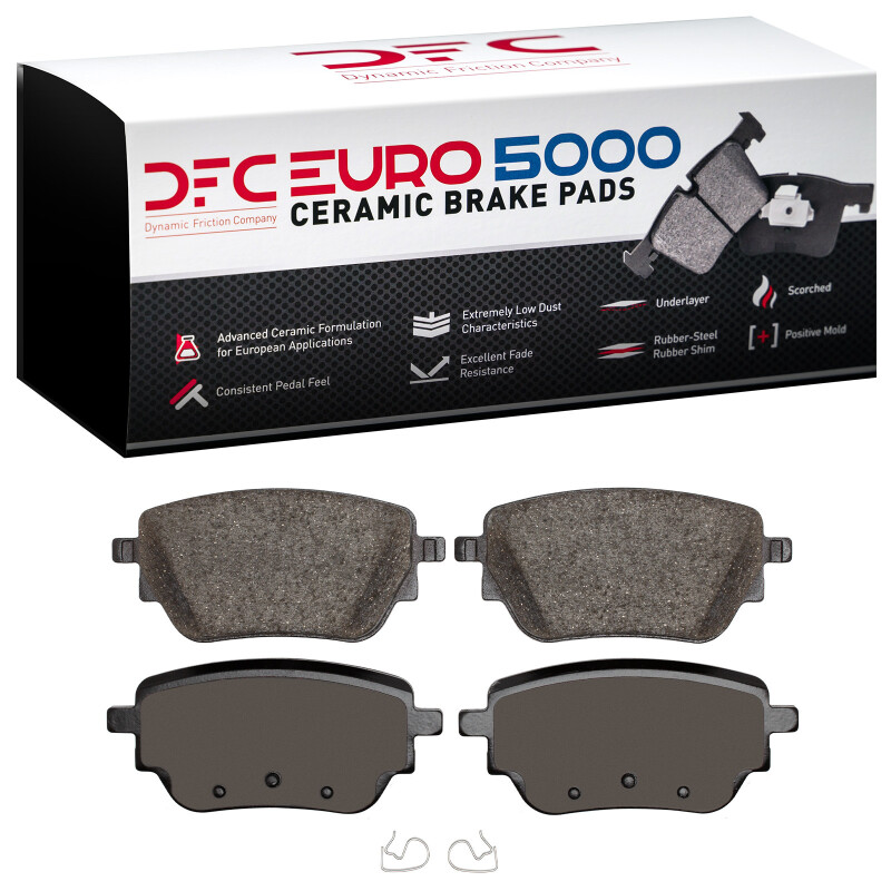 Picture of DFC Euro 5000 Ceramic Brake Pads - 1600-2207-00