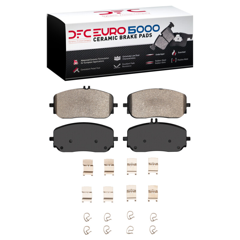 Picture of DFC Euro 5000 Ceramic Brake Pads - 1600-2209-01