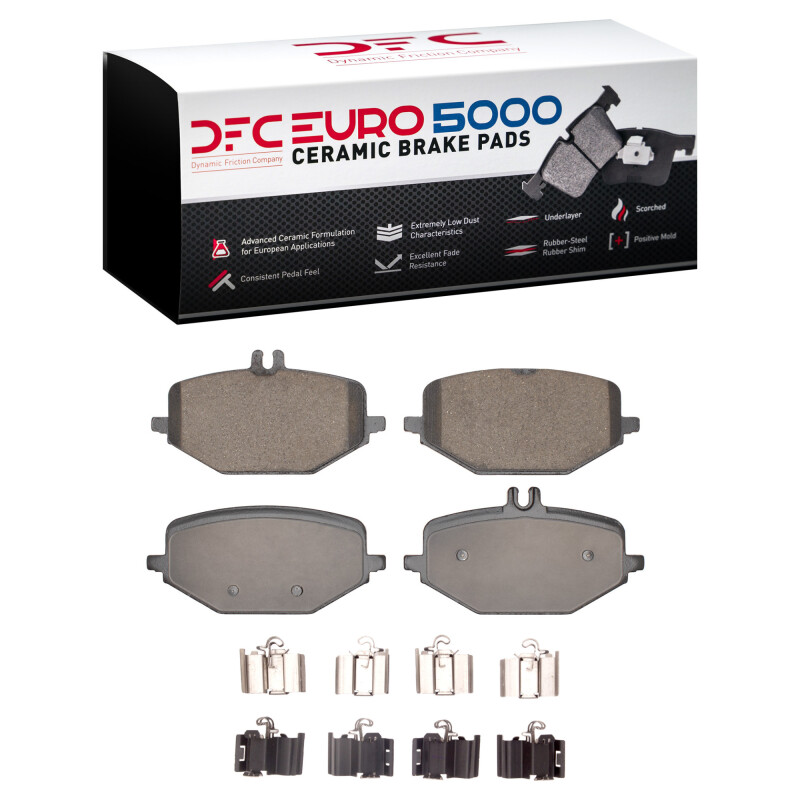 Picture of DFC Euro 5000 Ceramic Brake Pads - 1600-2210-01