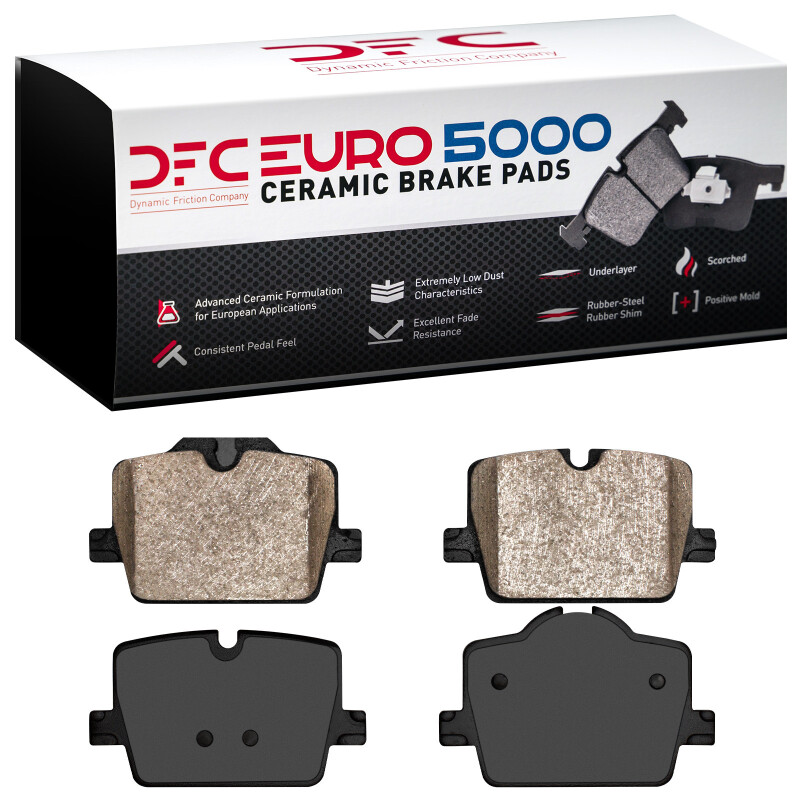 Picture of DFC Euro 5000 Ceramic Brake Pads - 1600-2221-00