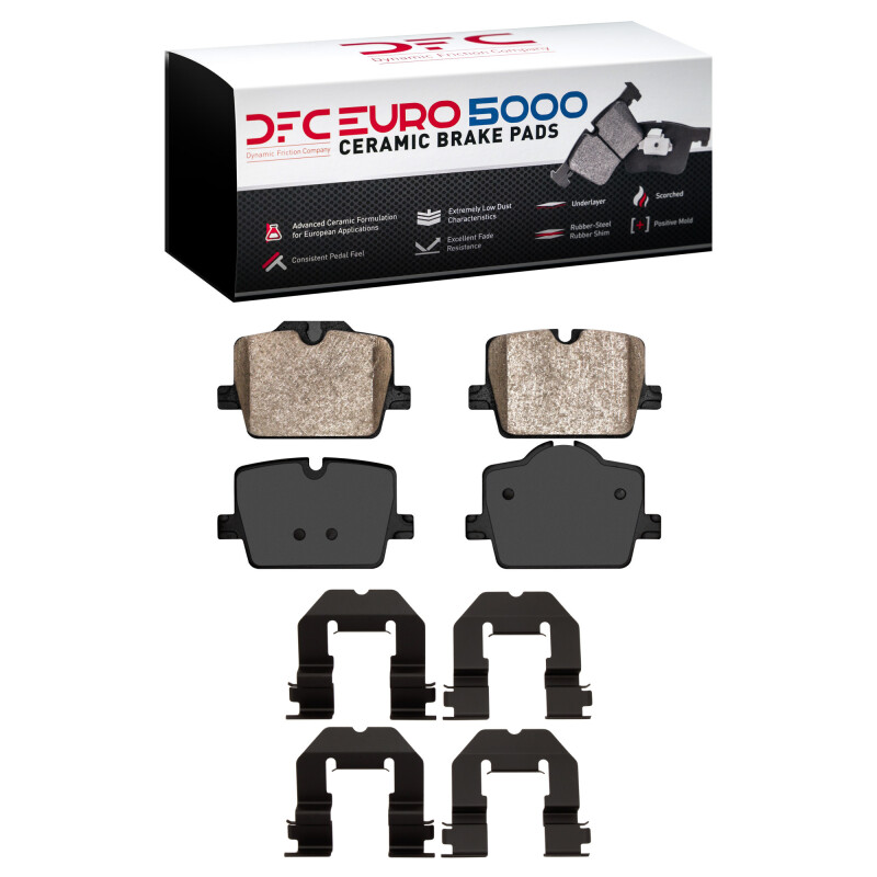 Picture of DFC Euro 5000 Ceramic Brake Pads - 1600-2221-01