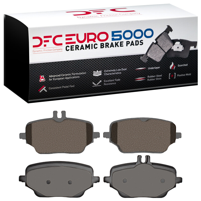 Picture of DFC Euro 5000 Ceramic Brake Pads - 1600-2235-00