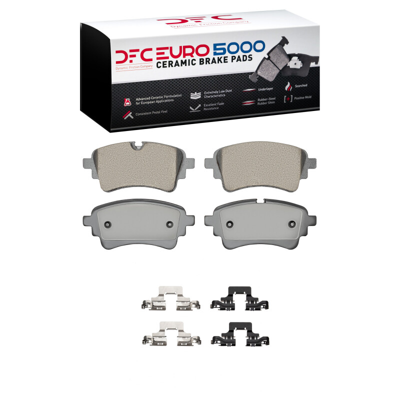 Picture of DFC Euro 5000 Ceramic Brake Pads - 1600-2364-02