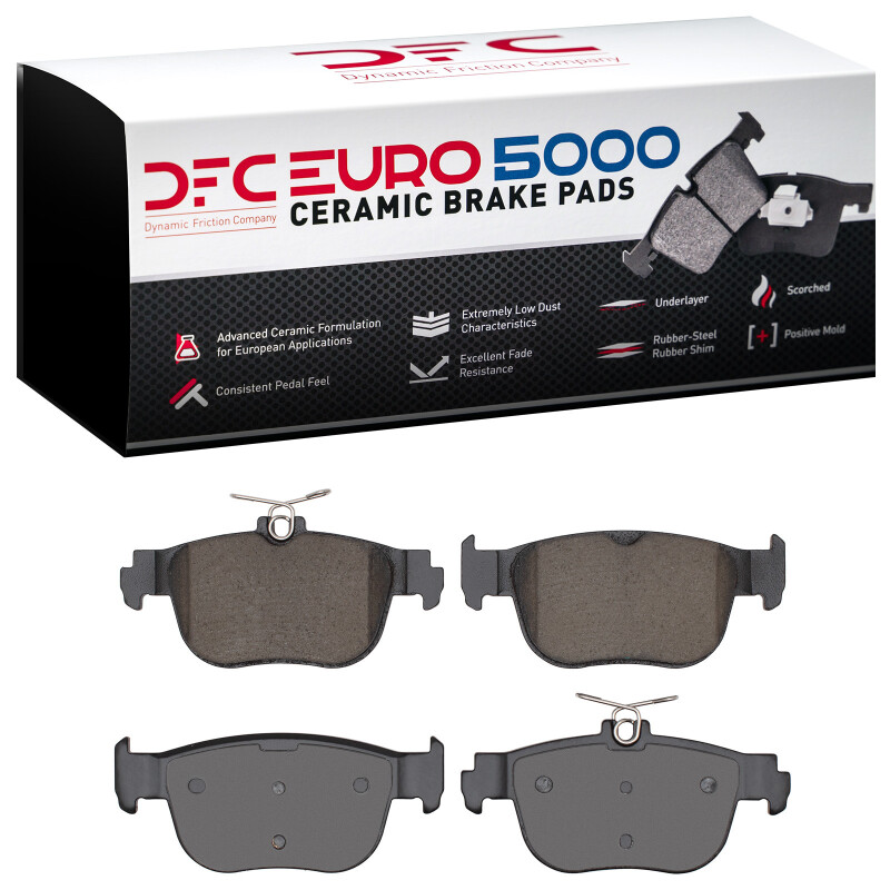 Picture of DFC Euro 5000 Ceramic Brake Pads - 1600-2432-00