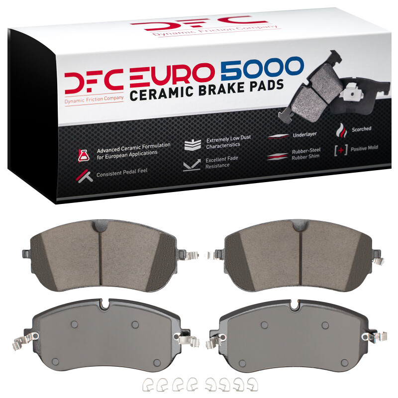 Picture of DFC Euro 5000 Ceramic Brake Pads - 1600-2416-00