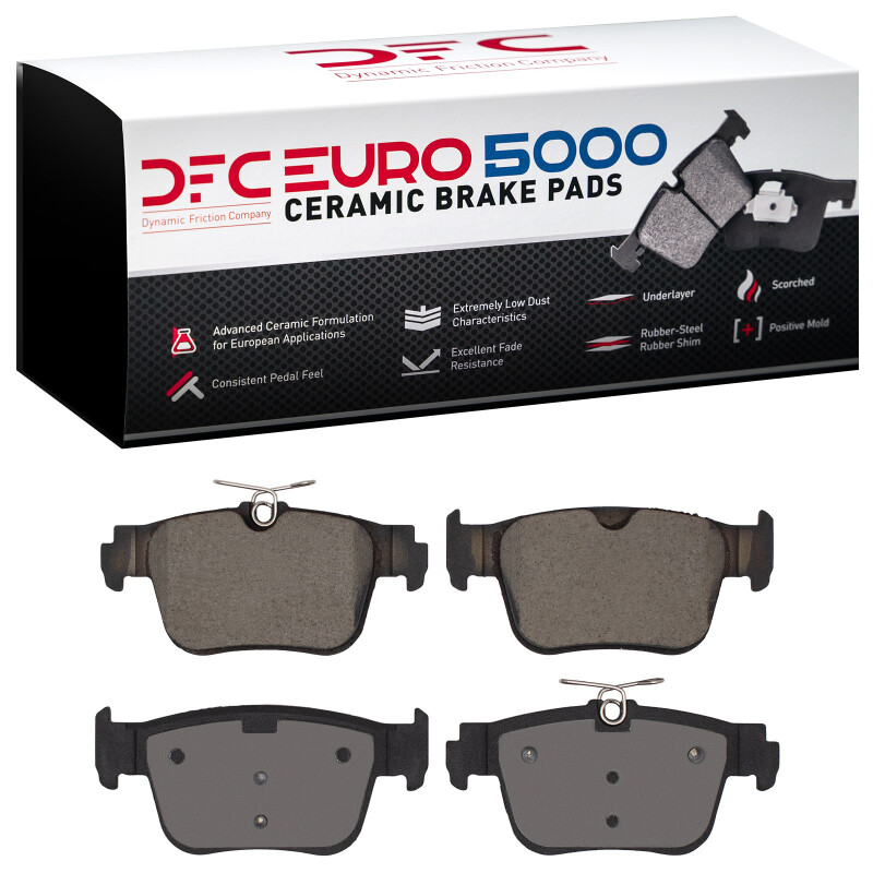 Picture of DFC Euro 5000 Ceramic Brake Pads - 1600-2433-00