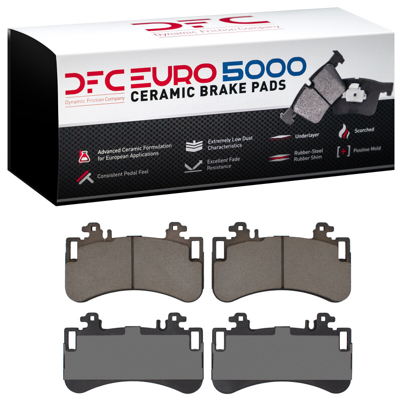 Picture of DFC Euro 5000 Ceramic Brake Pads - 1600-2453-00