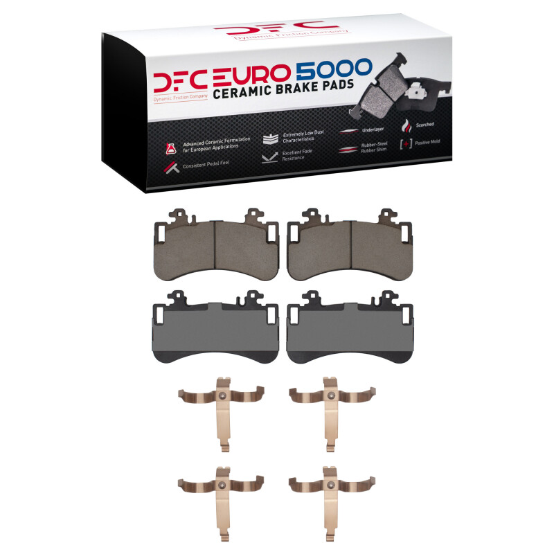 Picture of DFC Euro 5000 Ceramic Brake Pads - 1600-2453-01