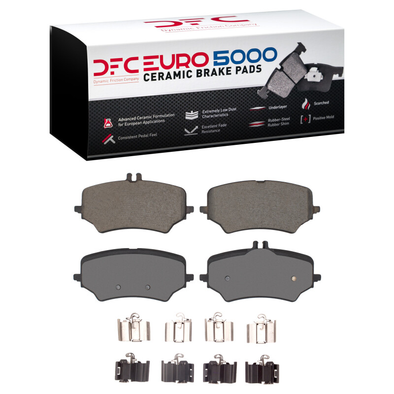 Picture of DFC Euro 5000 Ceramic Brake Pads - 1600-2454-01