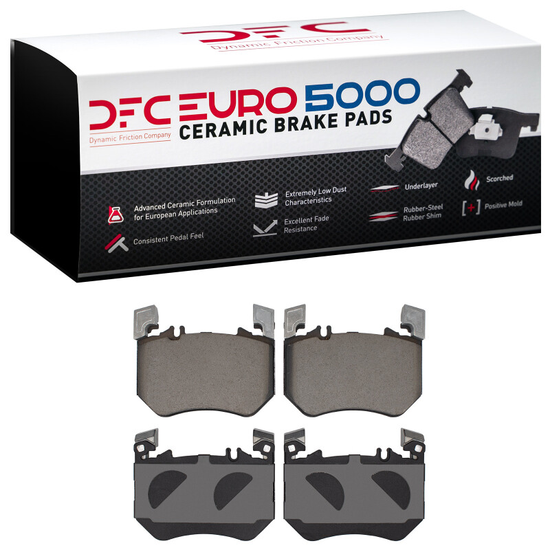 Picture of DFC Euro 5000 Ceramic Brake Pads - 1600-2455-00