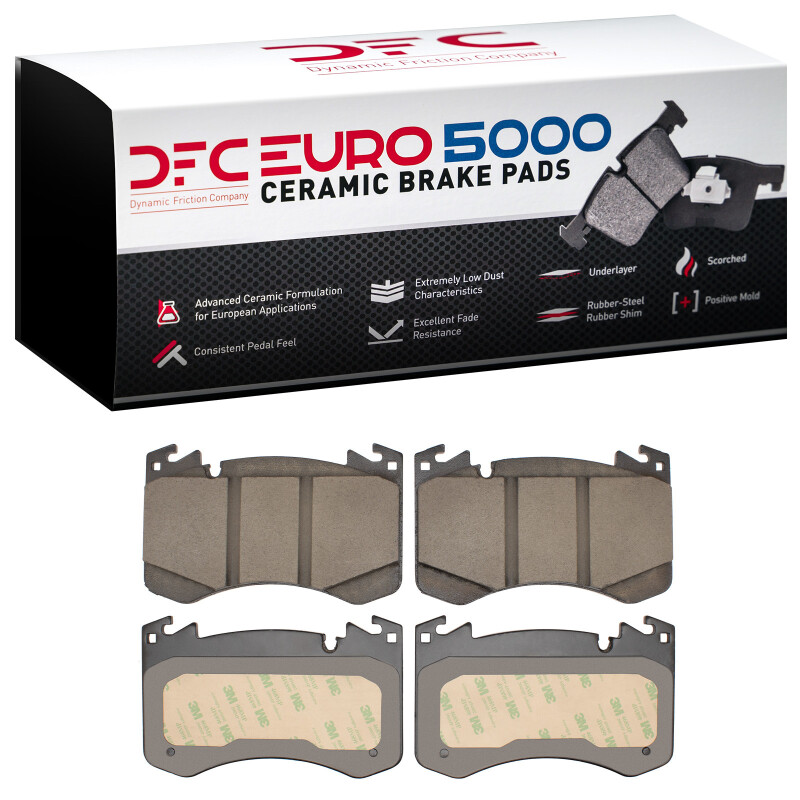 Picture of DFC Euro 5000 Ceramic Brake Pads - 1600-2462-00