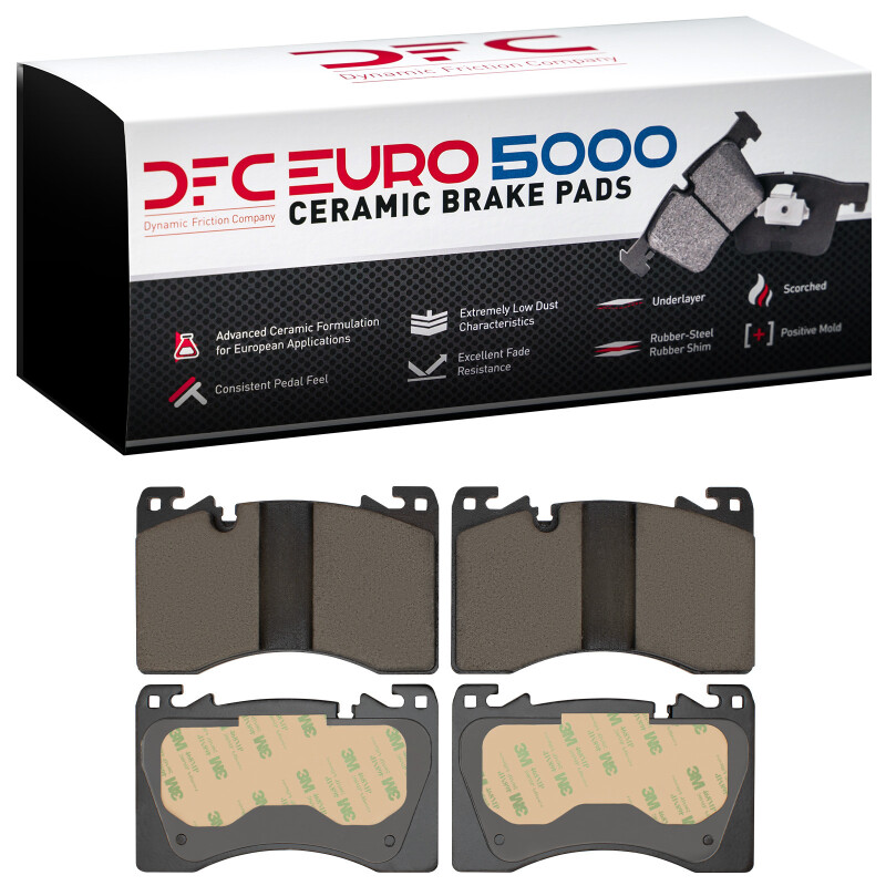 Picture of DFC Euro 5000 Ceramic Brake Pads - 1600-2461-00