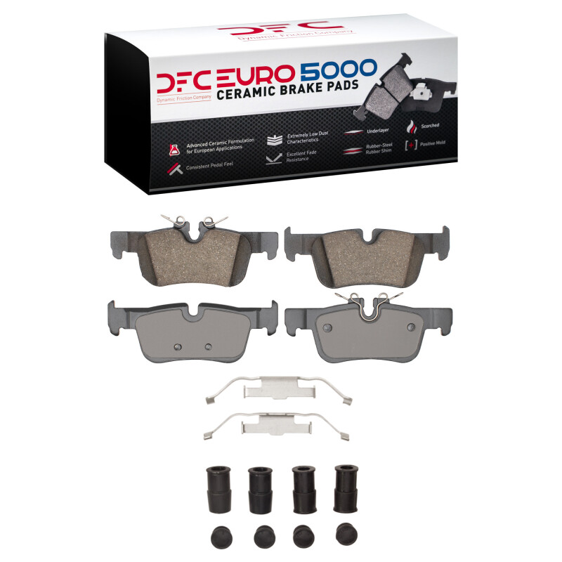 Picture of DFC Euro 5000 Ceramic Brake Pads - 1600-2486-01