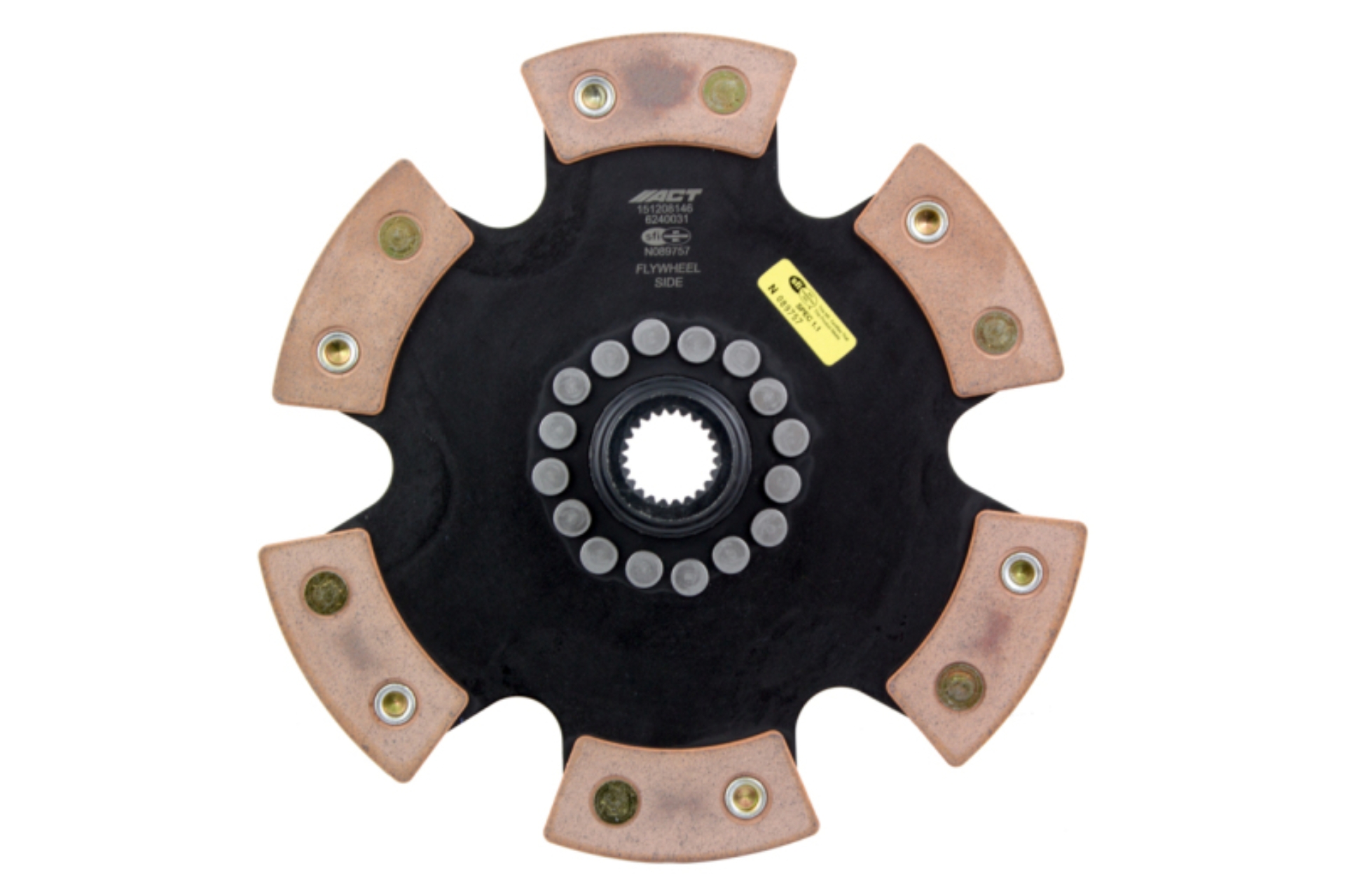 Picture of ACT 6 Pad Rigid Race Clutch Disc