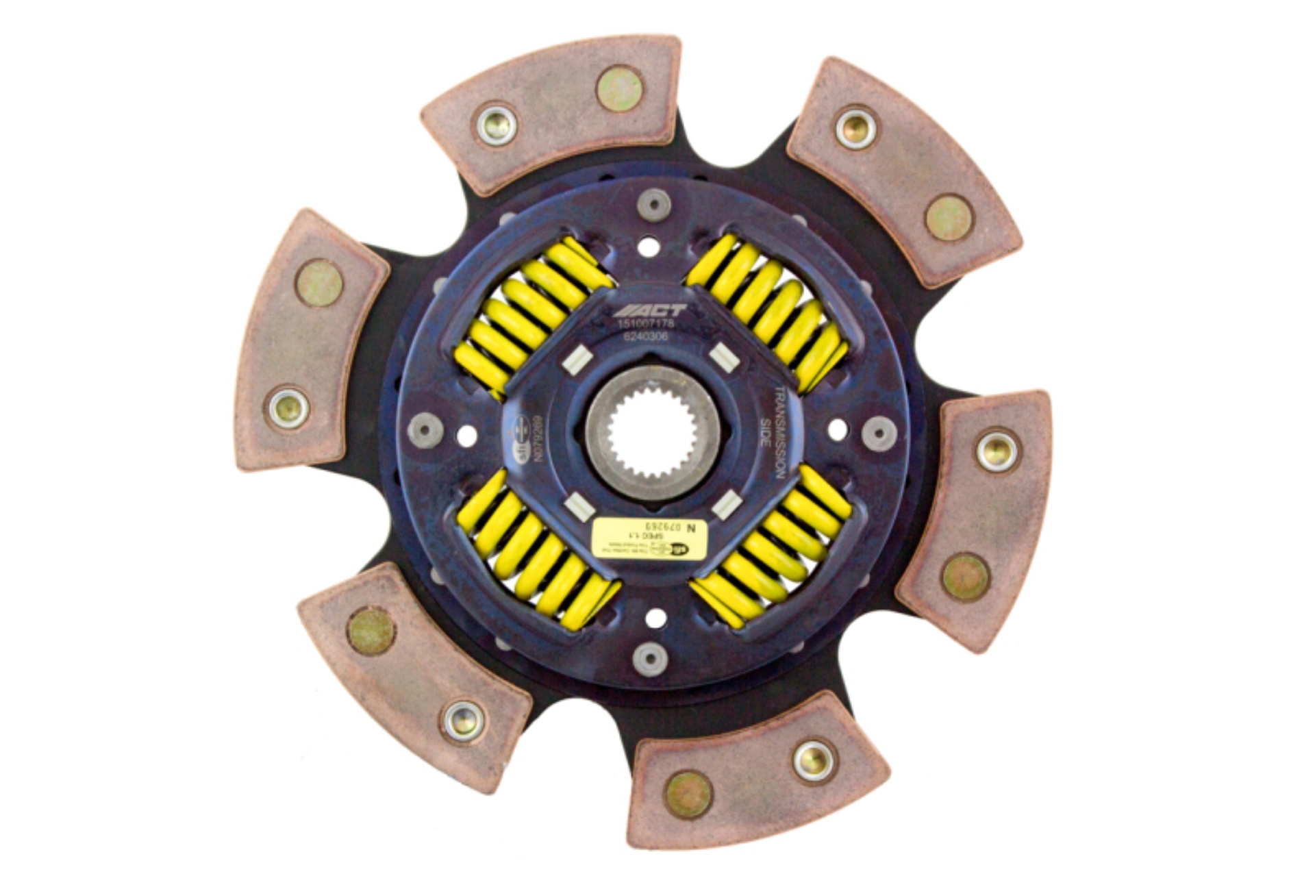 Picture of ACT 6 Pad Sprung Race Clutch Disc