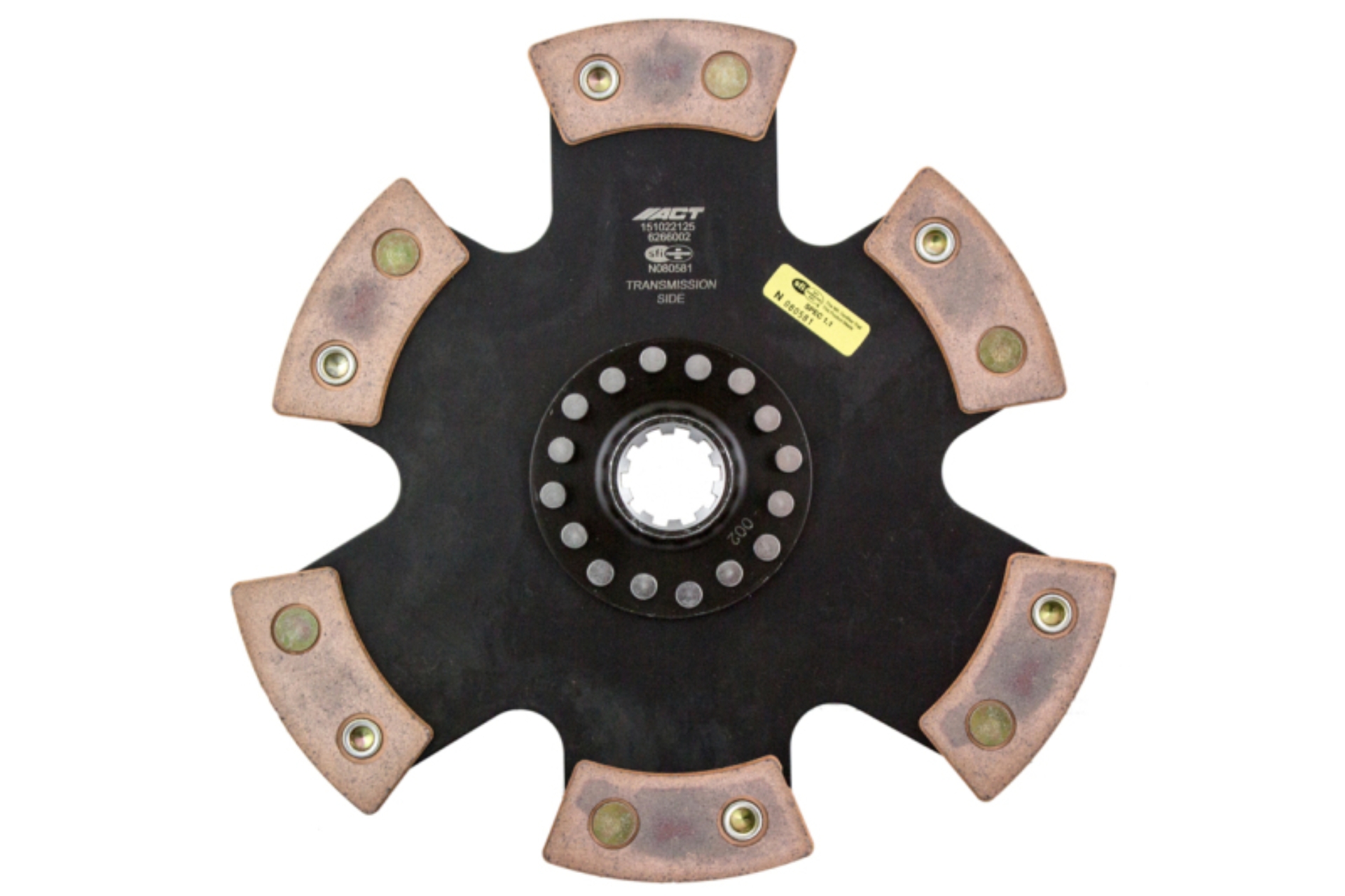 Picture of ACT 6 Pad Rigid Race Clutch Disc