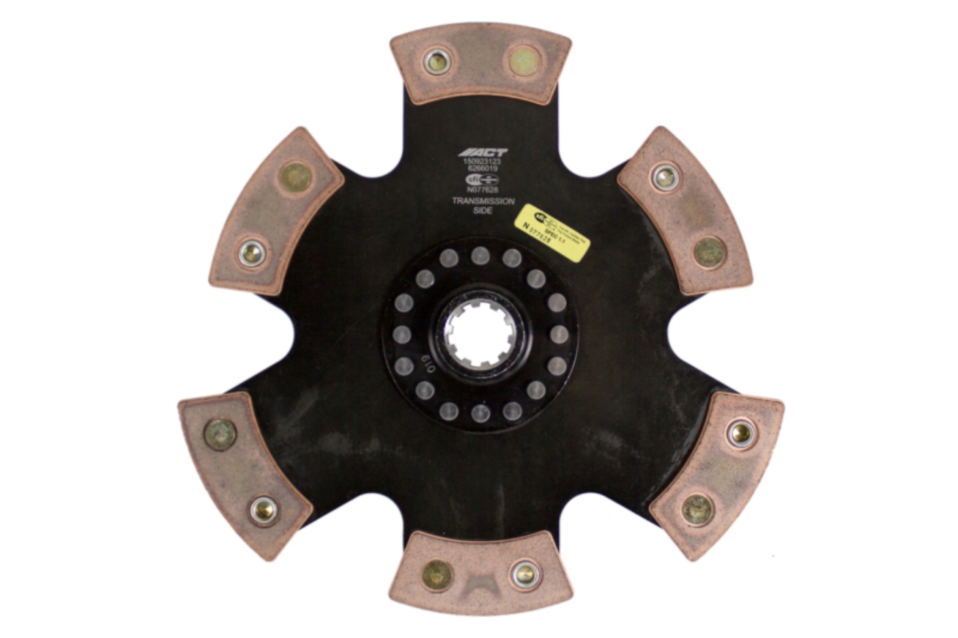 Picture of ACT 6 Pad Rigid Race Clutch Disc