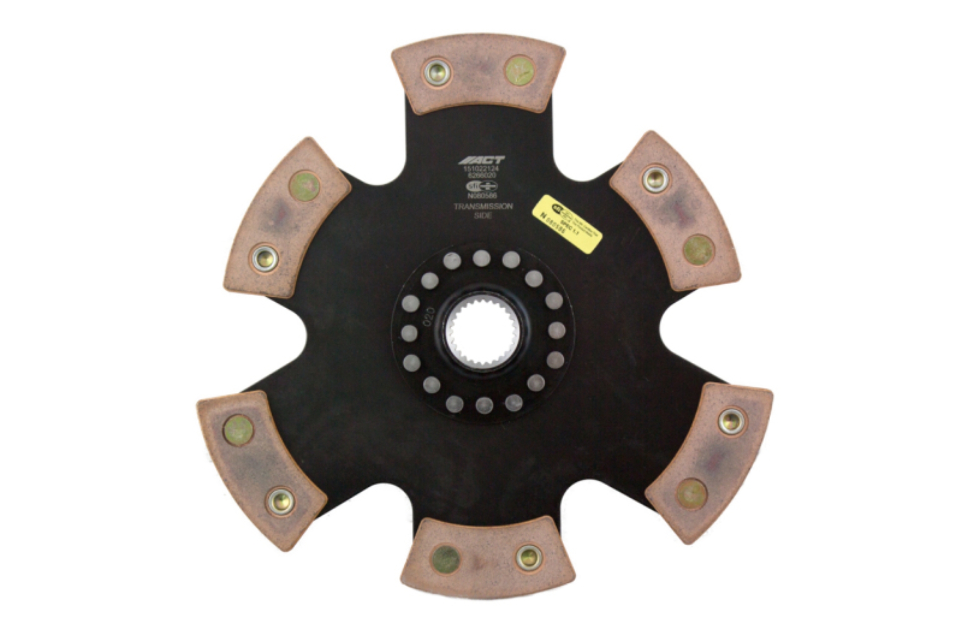 Picture of ACT 6 Pad Rigid Race Clutch Disc