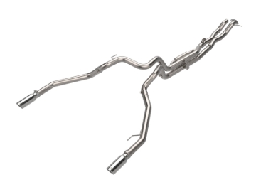 Picture of aFe 24-25 Ford Ranger Raptor Vulcan Series 3in 304 SS Cat-Back Exhaust w/ Polished Tips