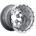Picture of Weld Alpha-1 15x10 / 5x4.75 BP / 3in. BS Polished Wheel - Polished Double Beadlock MT