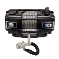 Picture of Superwinch 10000 LBS 12V DC 3/8in x 54ft Synthetic Rope Scorpion 10000SR Winch - Black Powdercoat