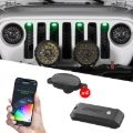 Picture of XK Glow XKmax Pre-Runner Style RGBW LED Grill Pods - 4pc