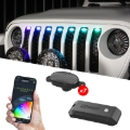 Picture of XK Glow XKmax Pre-Runner Style RGBW LED Grill Pods - 7pc