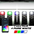 Picture of XK Glow XKmax Pre-Runner Style RGBW LED Grill Pods - 5pc