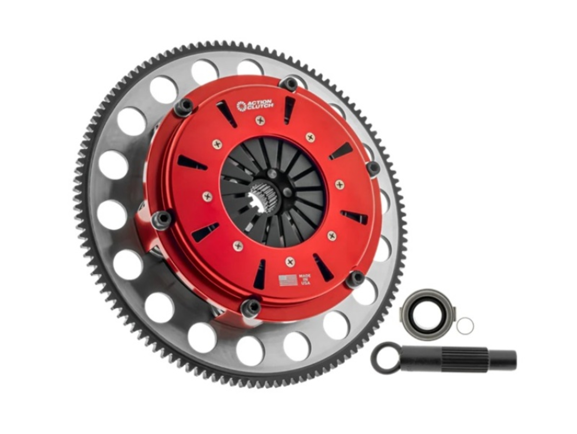 Picture of Action Clutch 93-98 Toyota Supra (2JZGTE) Turbo RWD 7.25in Twin Disc Race Clutch Kit w/ Steel FW