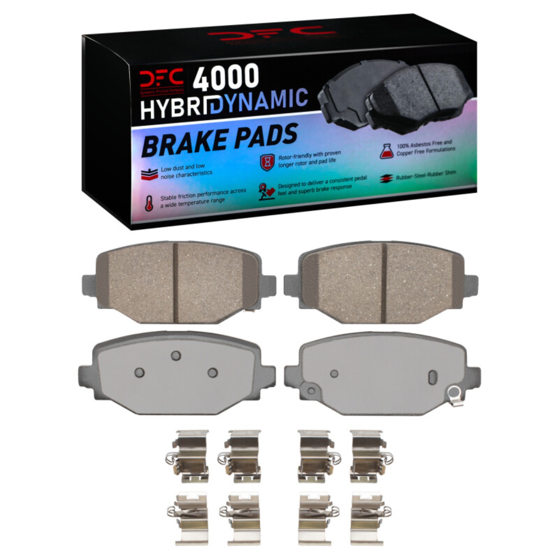 Picture of DFC 4000 HybriDynamic Brake Pads - 4000-2460-01