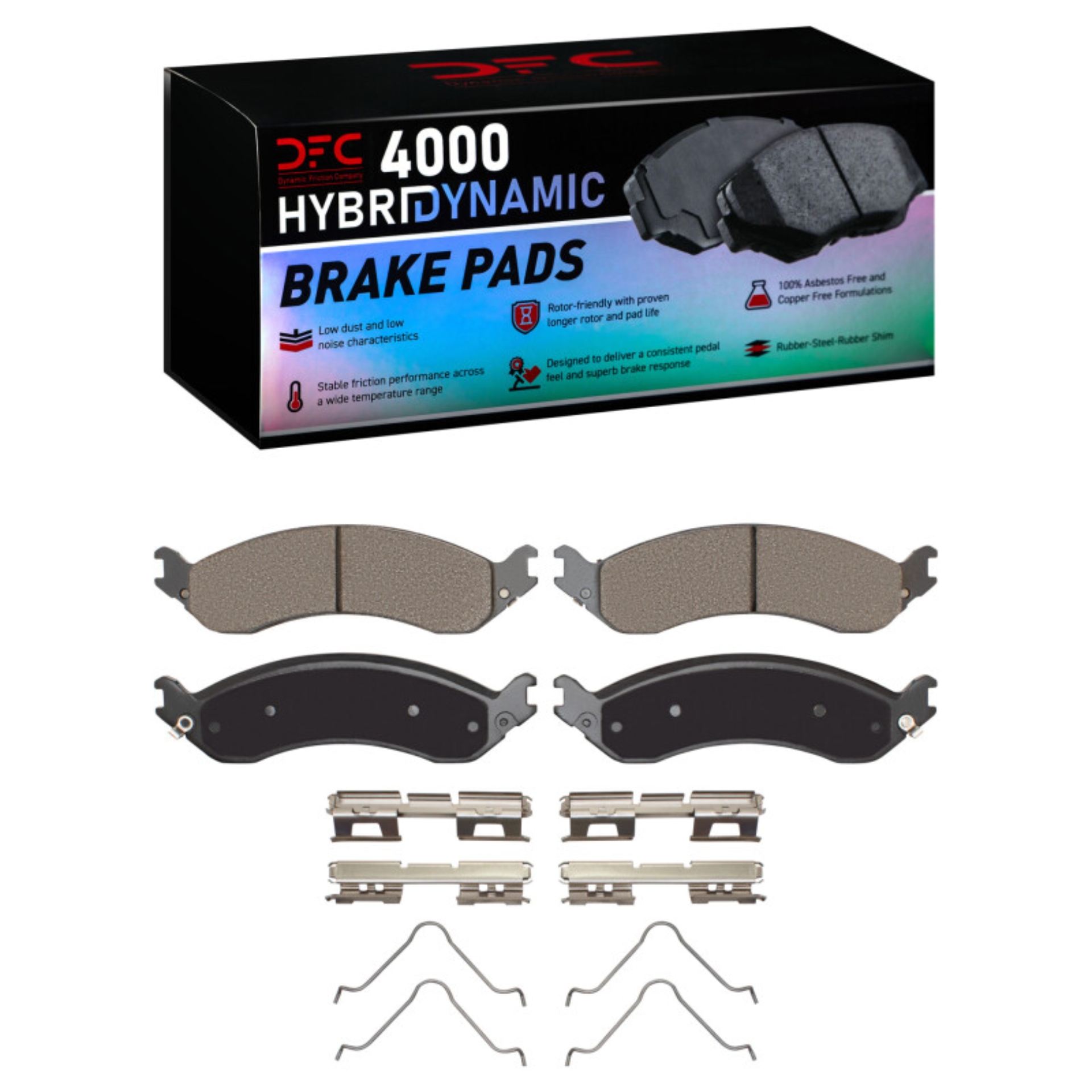 Picture of DFC 4000 HybriDynamic Brake Pads - 4000-2406-01
