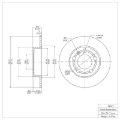 Picture of DFC Brake Rotors-Plain - 600-74019