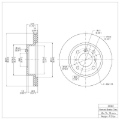 Picture of DFC Brake Rotors-Plain - 600-01002
