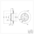 Picture of DFC 07-19 BMW X6 Rear Brake Rotor