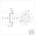 Picture of DFC 07-18 Jeep Wrangler Rear Brake Rotor