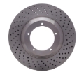 Picture of DFC 82-89 Porsche 911 Right Front Drilled Brake Rotor