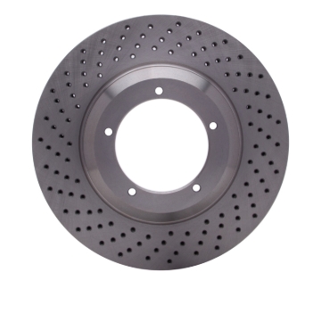 Picture of DFC 82-89 Porsche 911 Left Front Drilled Brake Rotor
