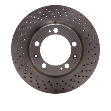 Picture of DFC 94-98 Porsche 911 Right Front Drilled Brake Rotor