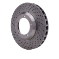 Picture of DFC 82-89 Porsche 911 Left Front Drilled Brake Rotor